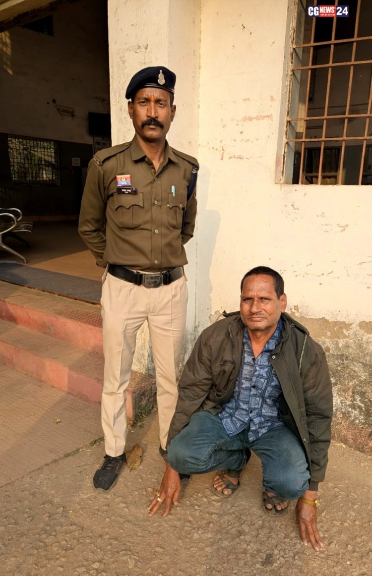 असामाजिक तत्वों के विरुद्ध पुलिस चौकी सुरगी की कार्यवाही