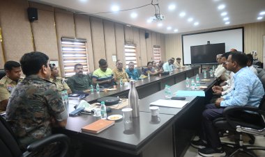 *पुलिस अधीक्षक ने जिले के विभिन्न थाना प्रभारी की ली बैठक ,शांतिपूर्ण एवं खुशहाली से मनाए होली का त्यौहार*