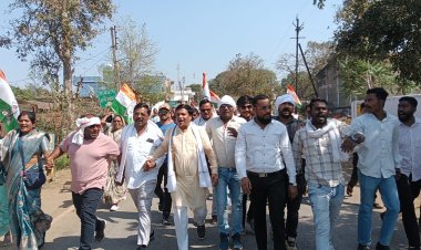 *जिला कांग्रेस कमेटी के द्वारा भाजपा कार्यालय मोहला का किया गया घेराव*