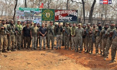 नारायणपुर पुलिस ने माओवादियों की सेंट्रल कमेटी के शीर्ष लीडर और मेंबर्स के सेफजोन और बेहद दुर्गम पर्वतीय क्षेत्र "दिवालुर" में खोली नवीन सुरक्षा एवं जन सुविधा कैंप; ये वही एरिया है जहां कुख्यात माओवादी बसवा राजू हुआ था ढेर*