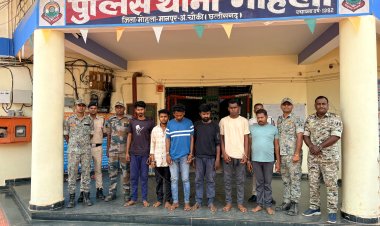 *मोहला बस स्टैंड में मारपीट व मृत्यु मामले में 6 आरोपी को गिरफ्तार कर भेजा गया जेल*