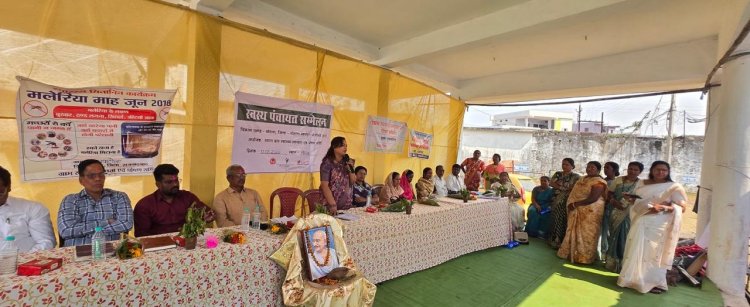 *मोहला दशहरा मैदान में मितानिनों के द्वारा स्वस्थ ग्राम पंचायत कार्यक्रम का किया गया आयोजन*