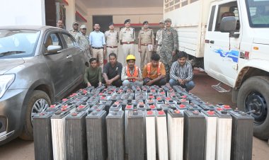 *जिला  MMAC में मोबाइल टावरों से बैटरी चोरी करने वाले गिरोह का हुआ पर्दाफाश,5 आरोपी किए गए गिरफ्तार*