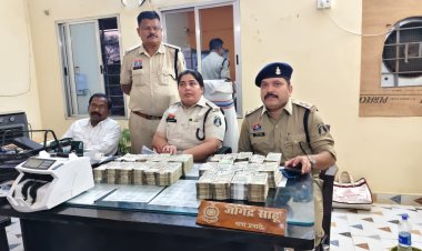 बिना कोई वैध दस्तावेज के 65 लाख रुपए नगद   सहित क्रेटा कार बरामद मामला इस थाने का जानिये पूरा मामला