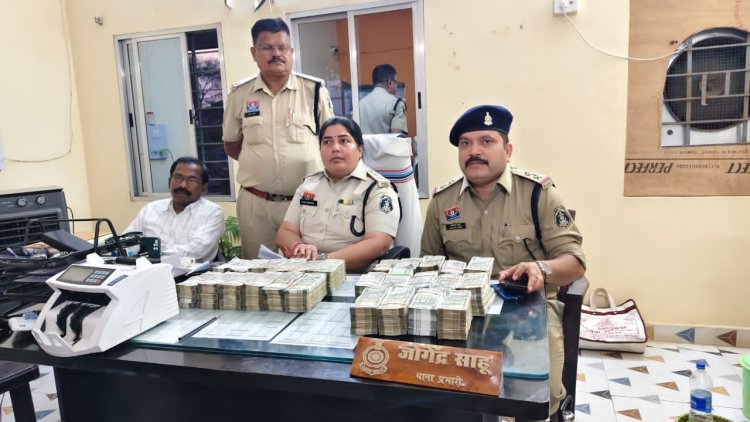 बिना कोई वैध दस्तावेज के 65 लाख रुपए नगद   सहित क्रेटा कार बरामद मामला इस थाने का जानिये पूरा मामला