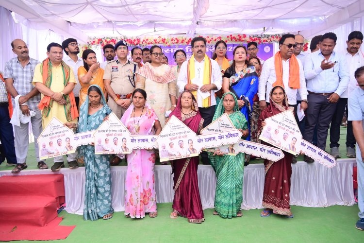 *डिप्टी सीएम विजय शर्मा रहे जिला मोहला मानपुर अंबागढ़ चौकी के दौरे पर*