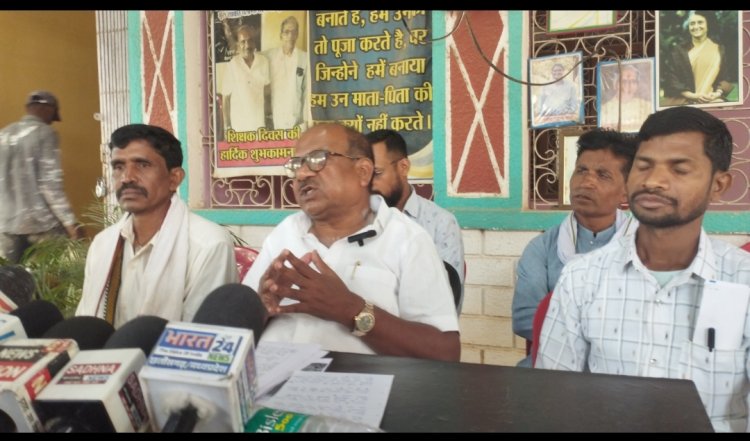 *जिले में भ्रष्टाचार और काला बाजारी को लेकर विधायक मंडावी ने प्रेस वार्ता कर जताई नाराजगी*