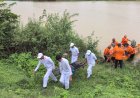 *केन्द्रीय NDRF एवं जिला स्तरीय कर्मचारियों द्वारा बाढ़/आपदा से निपटने हेतु किया गया अभ्यास*
