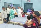 *MLA मंडावी रहे दौरे पर,दनगड़ PHC व SCHOOL बच्चों से किया संवाद**