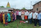 *ग्राम भगवानटोला में सामुदायिक भवन (साहू सामाज)निर्माण हेतु विधायक मांडवी द्वारा किया गया भूमि पूजन*