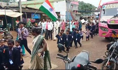 *नक्सली मुक्त औंधी क्षेत्र में मनाया गया स्वतंत्रता दिवस*