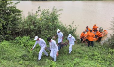 *केन्द्रीय NDRF द्वारा जिला स्तर पर बाढ़ बचाव हेतु किया गया अभ्यास*