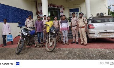 *लूटमार करने वाले 3 आरोपीयों को चिल्हाटी थाना द्वारा किया गया गिरफ्तार*