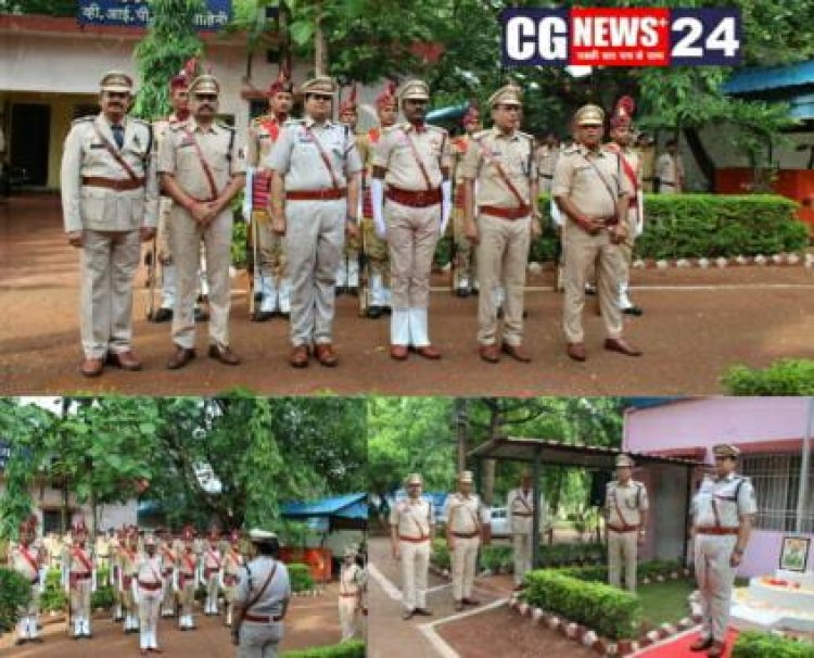 *स्वतंत्रता दिवस के पावन अवसर पर व्हीआईपी सुरक्षा वाहिनी, माना-रायपुर में सेनानी श्रीमती पूजा अग्रवाल ने किया ध्वजारोहण