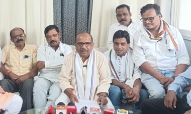 *17 sep विकास के पैसे से जलेगा दीप, विधायक मंडावी ने प्रेस वार्ता कर सेवा संकल्प को बताया विकास पर बोझ**