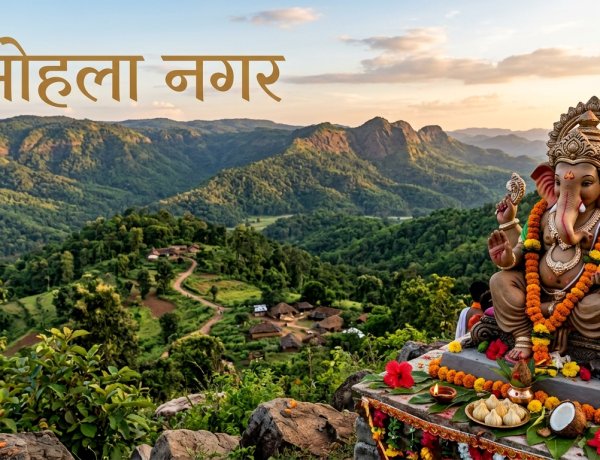 *मोहला नगर में स्थापित विभिन्न गणेश प्रतिभाओं में हर किसी में है खास बात*