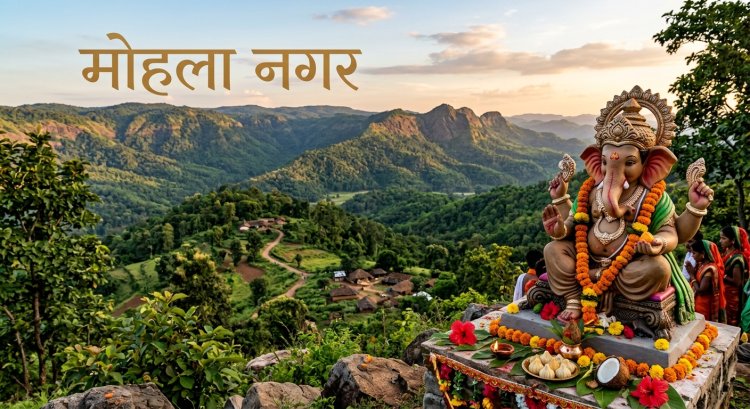 *मोहला नगर में स्थापित विभिन्न गणेश प्रतिभाओं में हर किसी में है खास बात*