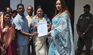 *खगेश ठाकुर के नेतृत्व में खदान मजदूर संघ ने की कलेक्टर सलाम से मुलाकात कर सौंपा ज्ञापन*
