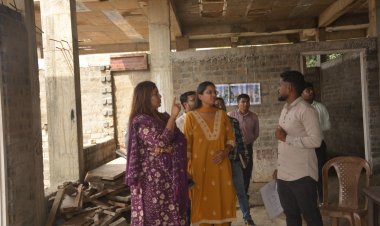 *कलेक्टर तनुजा सलाम ने दौरान कर निर्माणाधीन कार्यों का लिया जायजा PWD विभाग को दिए गए निर्देश*