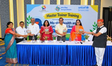*यूनिसेफ की तरफ से तीन दिवसी मास्टर ट्रेनिंग प्रशिक्षण कार्यक्रम, रायपुर में किया गया समापन*