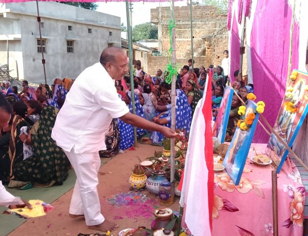 *ग्राम पीडिंगपार में सीताराम शहीद दिवस पर विधायक मांडवी हुए सम्मिलित*