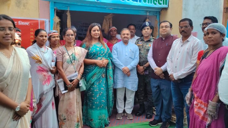 *ज्योति स्वस्थ सहायता समूह ने की नई शुरुआत, अनावरण कार्यक्रम में सम्मिलित हुए सांसद संतोष पांडे*