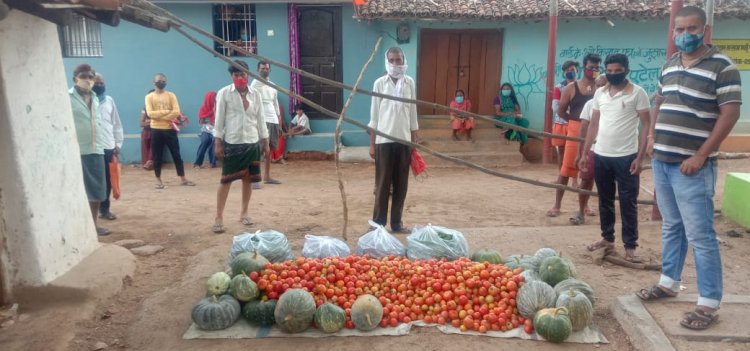 विधायक छन्नी साहू के तरफ से कराई जा रही कंटेन्टमेंट जोन के लिए सब्जियों की व्यवस्था पढ़िये पूरी खबर