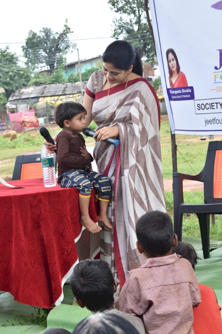 जीत फाउण्डेशन द्वारा गुड़रीपारा-नारायणपुर में किया गया सामाजिक जागरूकता कार्यक्रम का आयोजन cgnewsplus24