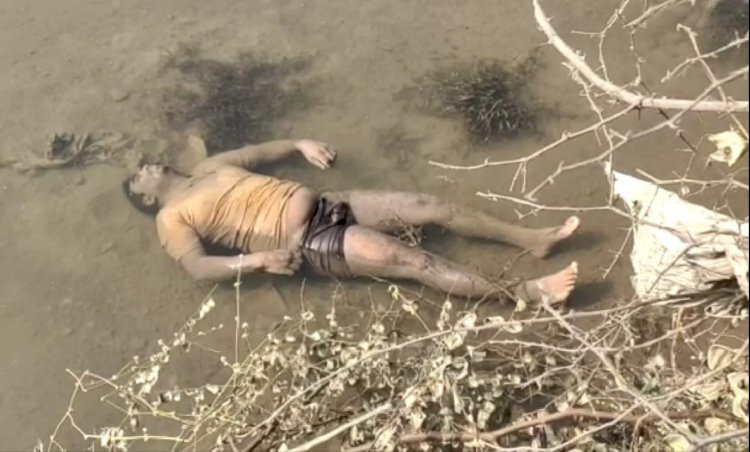 Big breaking  :-टेमरी गाँव में अज्ञात व्यक्ति की लाश नदी में तैरती मिली