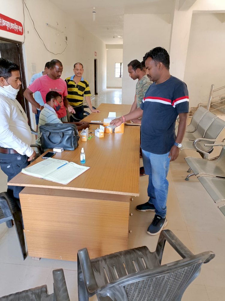 मलेरिया मुक्त छत्तीसगढ़ की ओर बढ़ती क़दम; एसपी के निर्देश पर जिला नारायणपुर के जवानों का हुआ मलेरिया जाँच