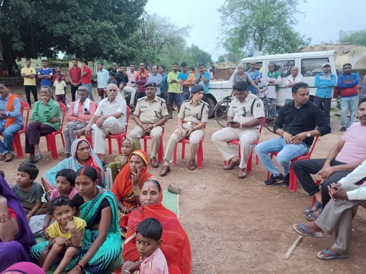 नशे से आजादी पखवाड़ा अभियान के तहत बालोद पुलिस टीम ने शुक्रवार को ग्राम जगन्नाथपुर कार्यक्रम का आयोजन किया