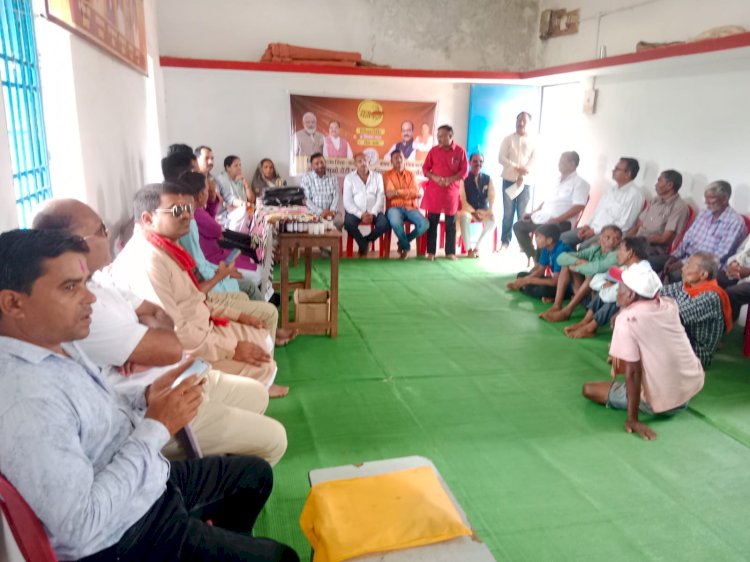 भाजपा द्वारा मोदी जी के जन्मदिन पर सेवा पखवाड़ा के अंतर्गत निशुल्क स्वास्थ्य शिविर का हुआ आयोजन