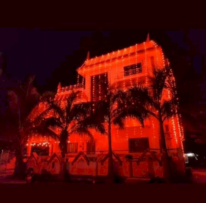 22 जनवरी को श्रीराम लला की स्थापना दिवस पर बालोद शहर के गंजपारा में समिति ने भगवा रंग रोशनी की झालरों से घर को सजाने की पहल,,  जिससे गंजपारा का प्रत्येक घर भगवा रोशनी से सजा