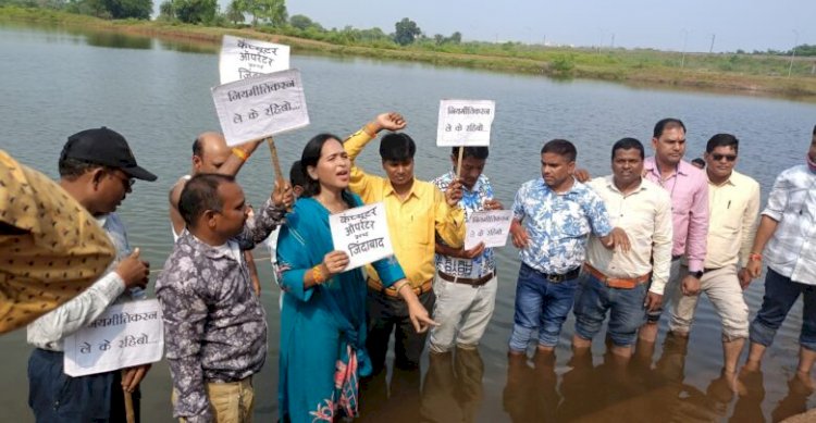 जल सत्याग्रह के बाद उग्र आंदोलन करेगा छत्तीसगढ़ धान खरीदी कम्प्यूटर संघ…