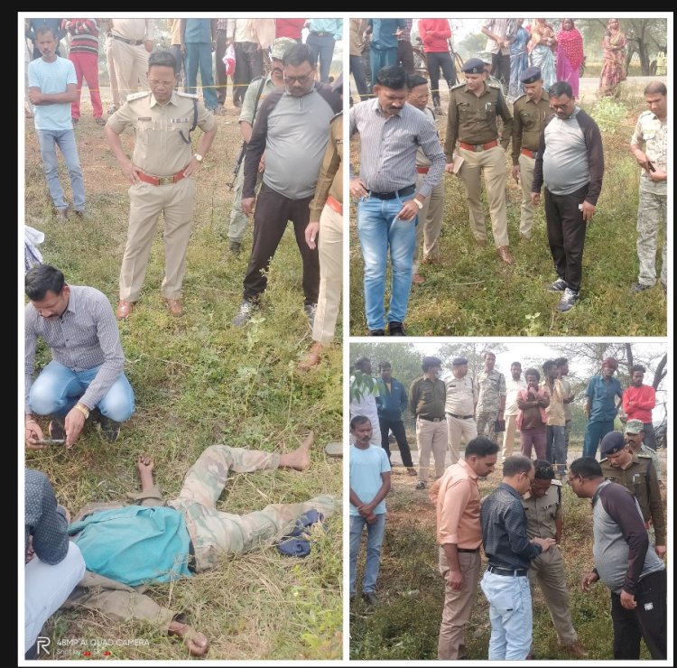 पुलिस अधीक्षक एस.आर.भगत के मार्गदर्शन, अतिरिक्त पुलिस अधीक्षक अशोक कुमार जोशी के निर्देशन में अंधे कत्ल की गुत्थी को सुलझाने में बालोद पुलिस को मिली बड़ी सफलता।  सिर्फ 05 घण्टे में ही सुलझी अंधे कत्ल की गुत्थी।*